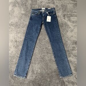 Frame Le Garçon Denim Dark Blue Skinny Jeans size 24